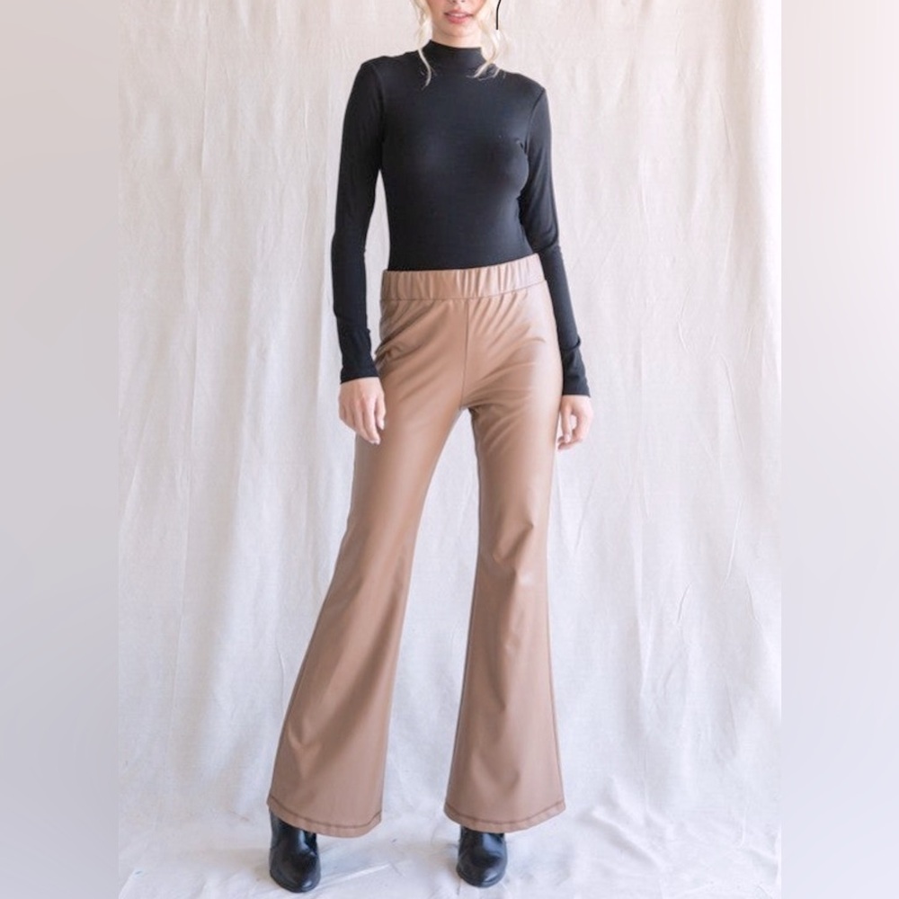 Women’s Faux Leather Pants